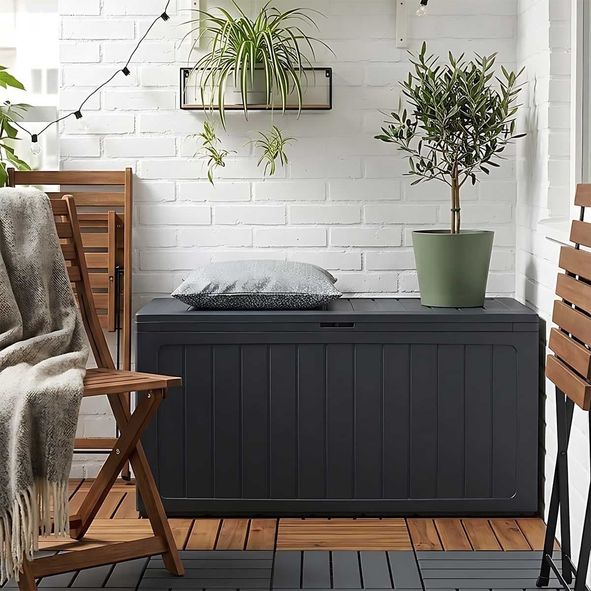 Veliki Plastični Sanduk Za Terasu ili Dvorište 280 Litara