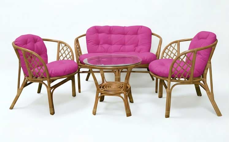 Jastuci za bambus ratan garnituru Bahama CIKLAMA