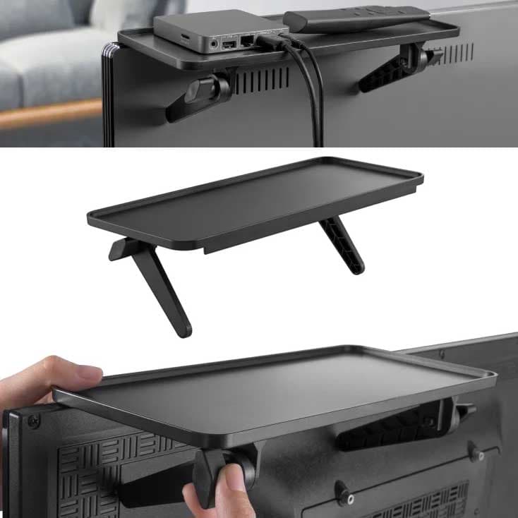 Podesiva polica za dodatke na TV-u ili monitoru 30x12cm
