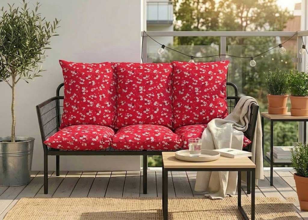 Jastuk Za BaštenskI Dvosed 100x50x50 cm RED SPRING