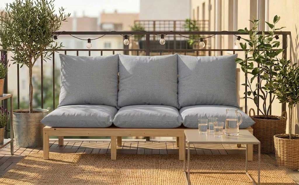 Jastuk Za BaštenskI Dvosed 120x50x50 cm GREY