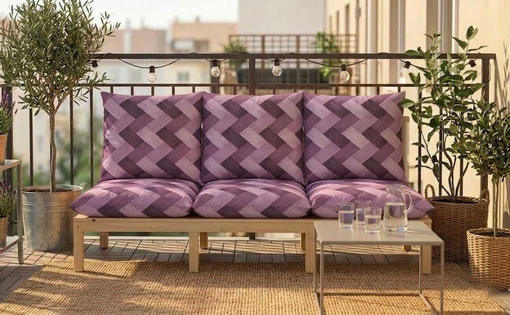 Jastuk Za BaštenskI Dvosed 120x50x50 cm TRICOT-BO