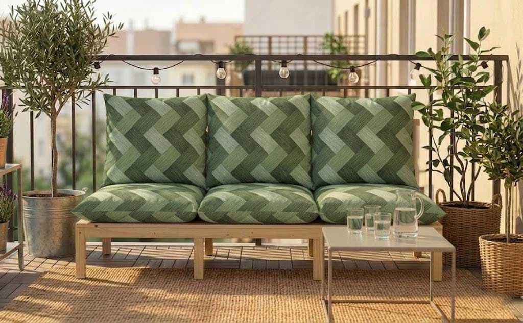 Jastuk Za BaštenskI Dvosed 120x50x50 cm TRICOT-GR