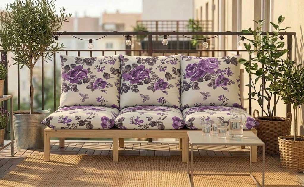 Jastuk Za BaštenskI Dvosed 120x50x50 cm VIOLET GARDEN