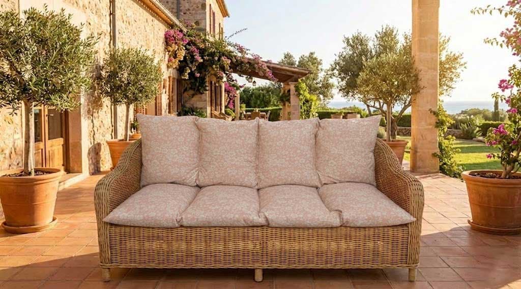 Jastuk Za BaštenskI Trosed 150x50x50 cm LITTLE FLOWERS