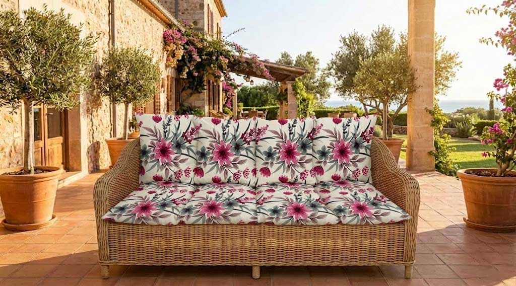 Jastuk Za BaštenskI Trosed 150x50x50 cm PINK SPRING