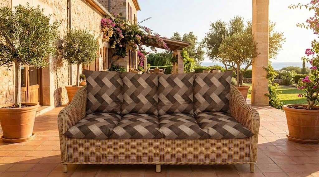 Jastuk Za BaštenskI Trosed 150x50x50 cm TRICOT-BR