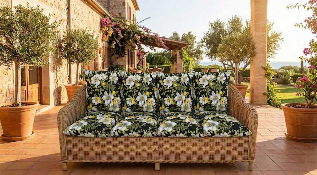 Jastuk Za BaštenskI Trosed 150x50x50 cm WHITE NIGHT