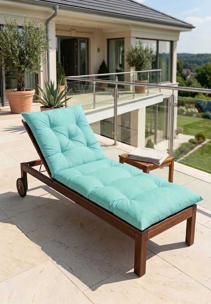 Jastuk Za Baštensku Ležaljku 200x70cm MINT