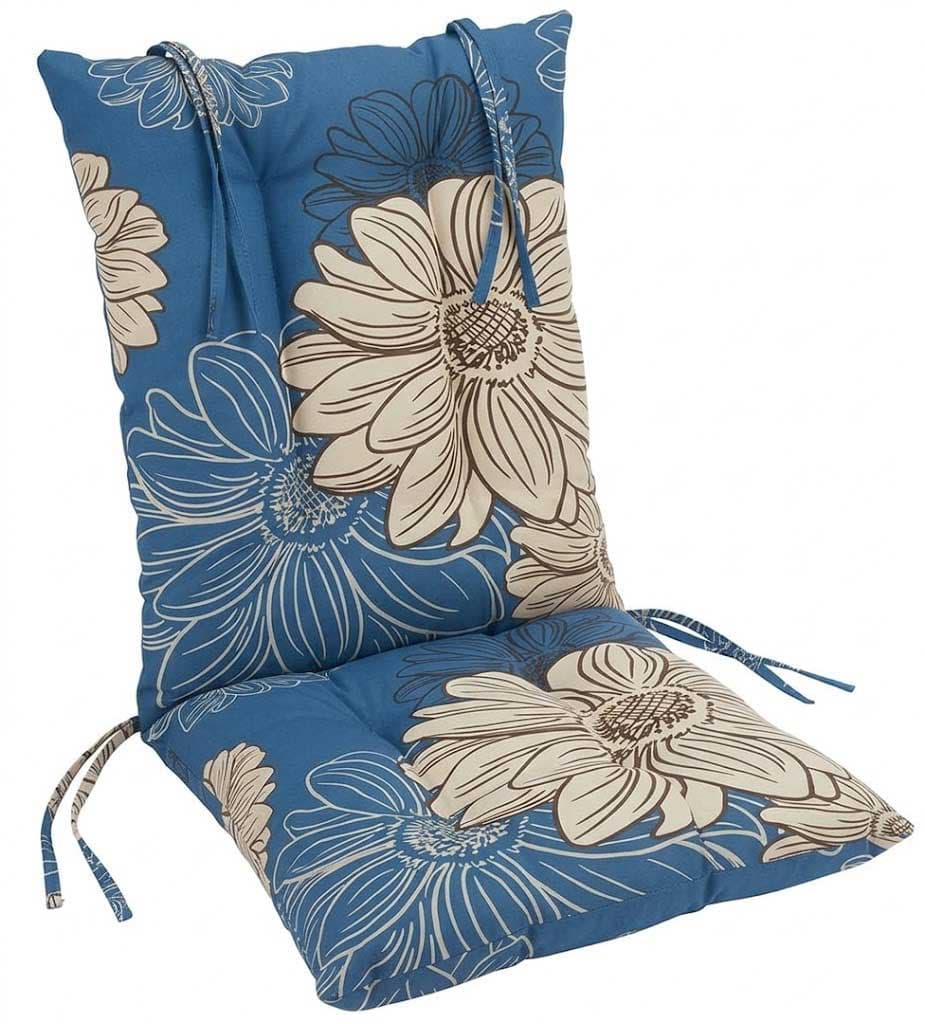 Jastuk Za Stolicu Sa Naslonom 1 kom. 50x100 cm BIG FLOWERS