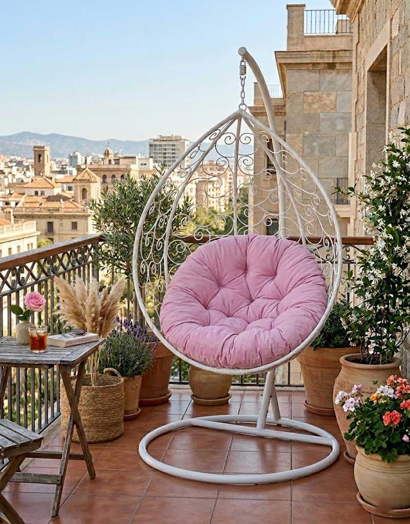 Jastuk 120cm Za Gnezdo Baštensku Ljuljašku BLUSH