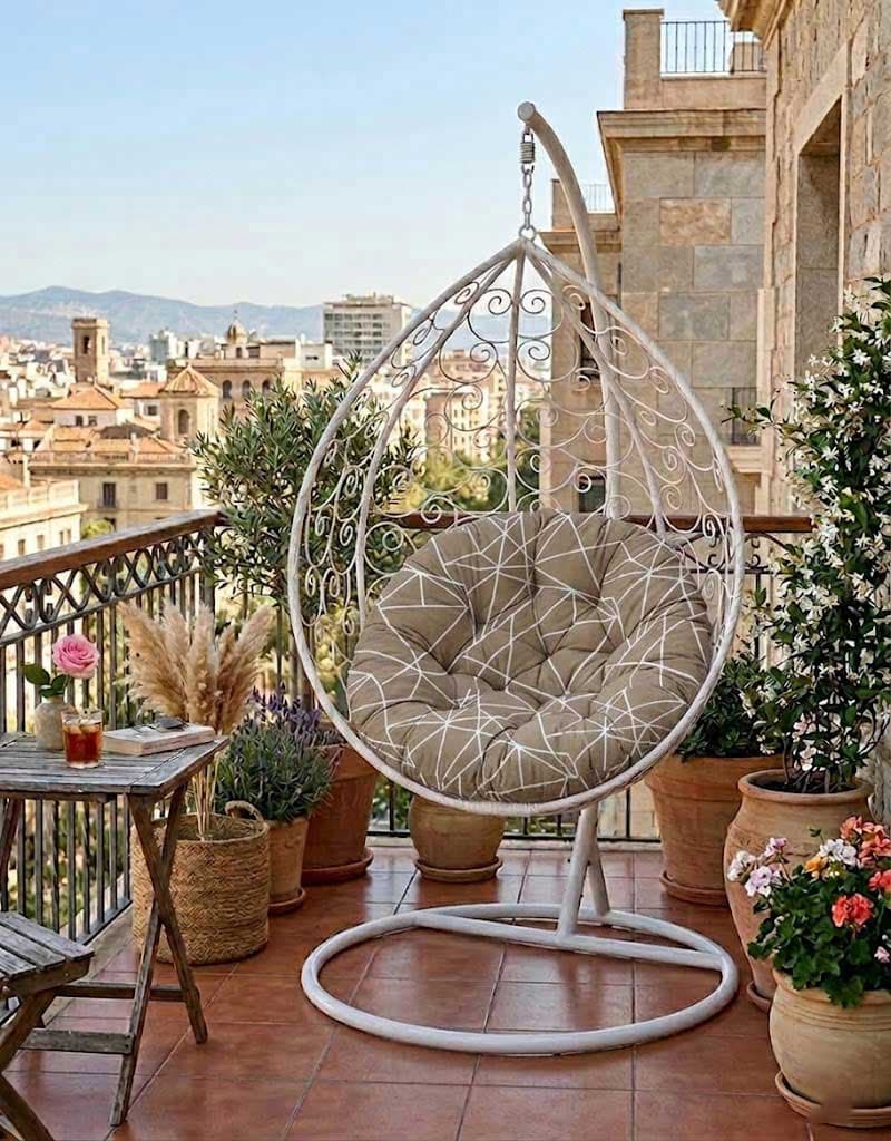 Jastuk 140cm Za Gnezdo Baštensku Ljuljašku GEOMETRIC