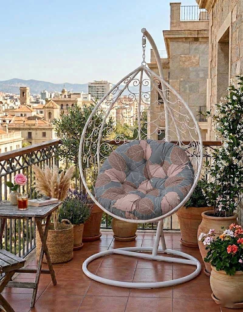 Jastuk 100cm Za Gnezdo Baštensku Ljuljašku LEAVES