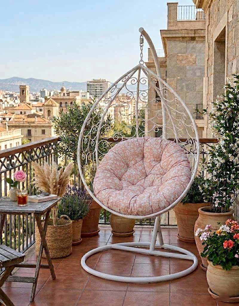 Jastuk 100cm Za Gnezdo Baštensku Ljuljašku LITTLE FLOWERS