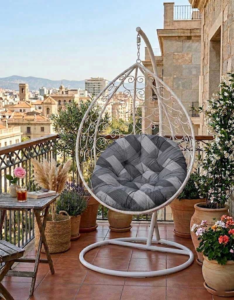 Jastuk 100cm Za Gnezdo Baštensku Ljuljašku TRICOT-BL