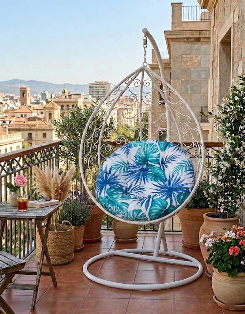 Jastuk 100cm Za Gnezdo Baštensku Ljuljašku TROPICAL