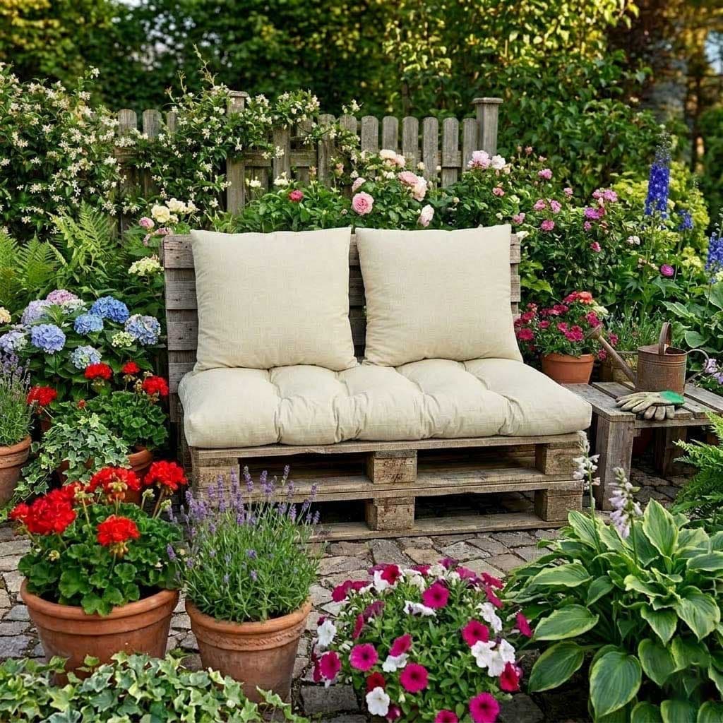 Komplet jastuka za garniture od paleta BEIGE