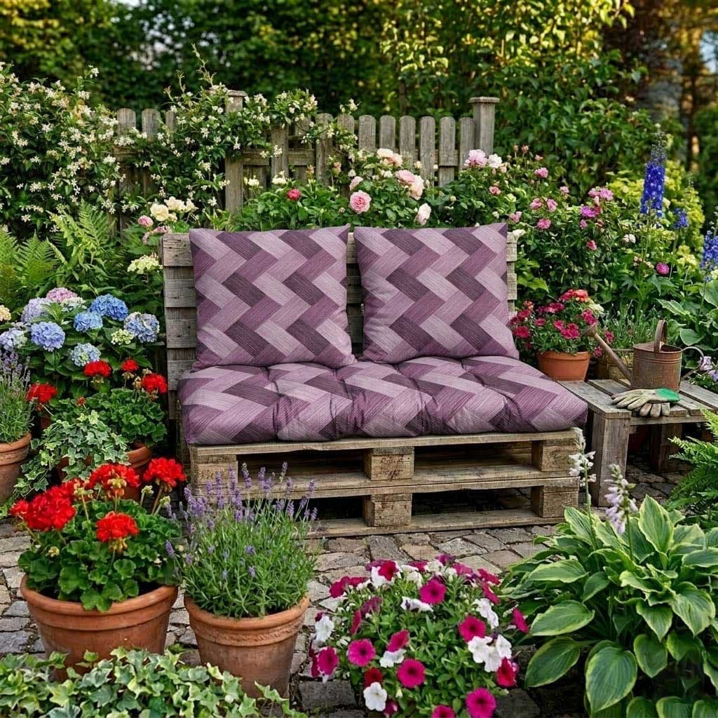 Komplet jastuka za garniture od paleta TRICOT-BO