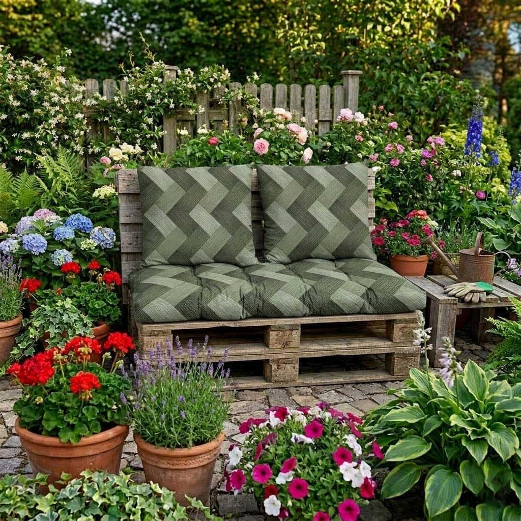 Komplet jastuka za garniture od paleta TRICOT-GR