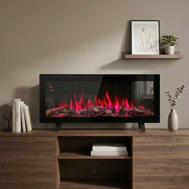 Prosto Električni multikolor kamin 2kW 40 inča 