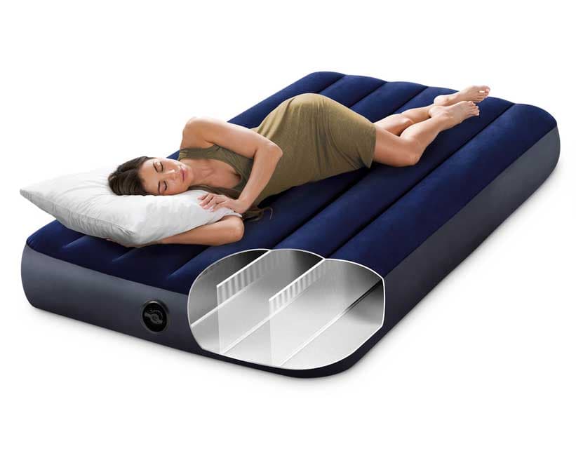 Intex Vazdušni krevet Twin Classic Downy 99x191x25cm 64757