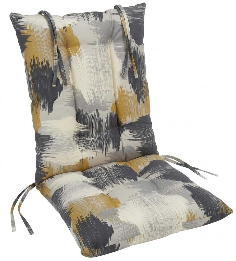 Jastuk Za Stolicu Sa Naslonom 1 kom. 50x100 cm BLACK JAM