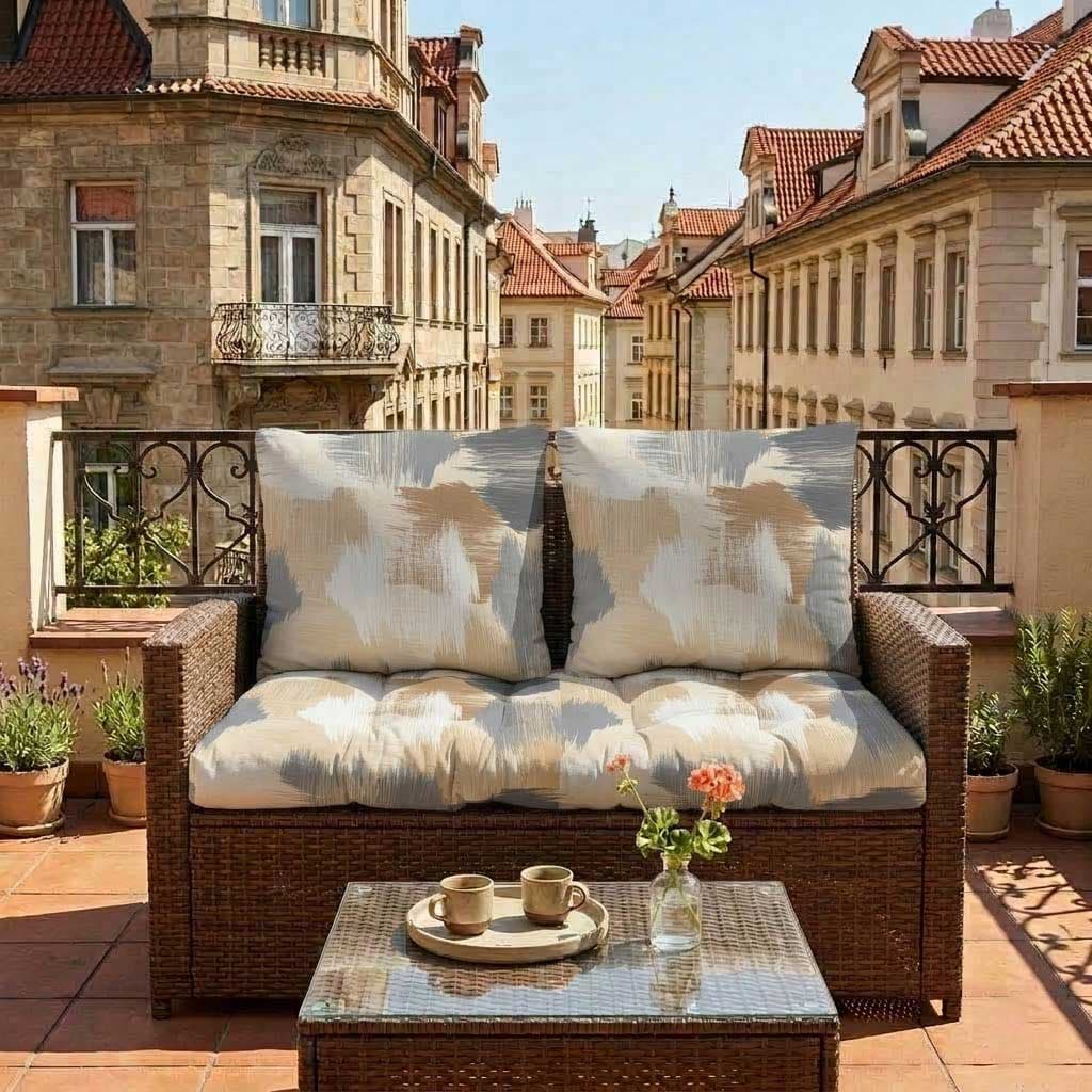 Jastuci za baštenski dvosed 100x50x50cm GREY JAM