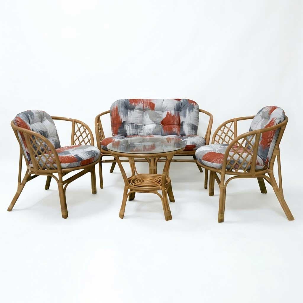 Jastuci za bambus ratan garnituru Bahama RED JAM