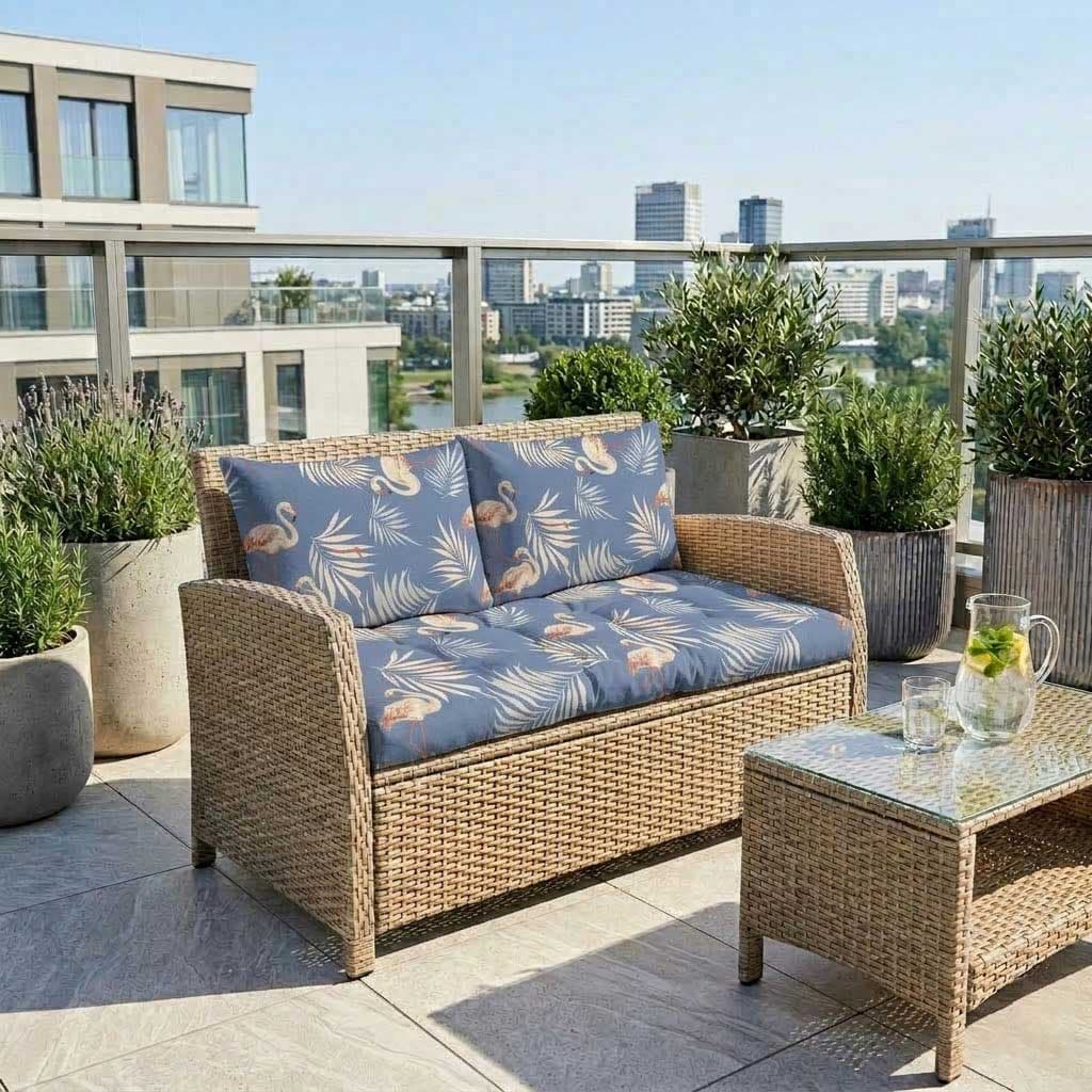 Jastuci za baštenski dvosed 130x50x50cm FLAMINGO-B