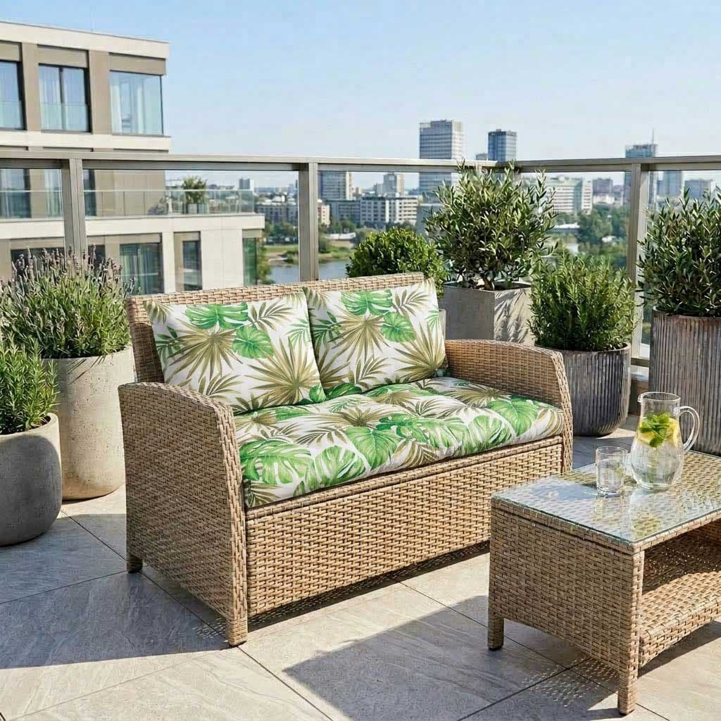 Jastuci za baštenski dvosed 130x50x50cm JUNGLE