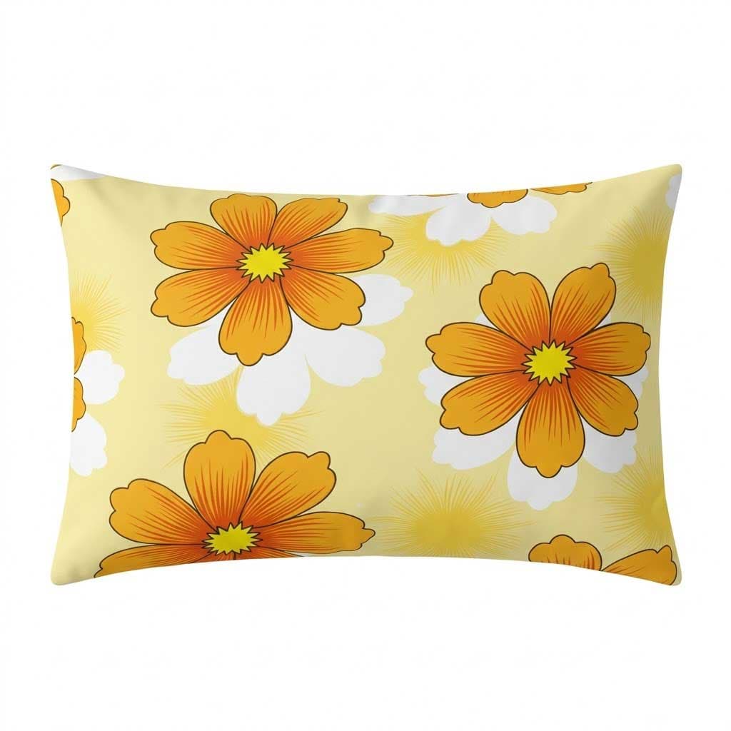 Pamučni dekorativni jastuk 70x50 cm 1 komad HAPPY FLOWERS