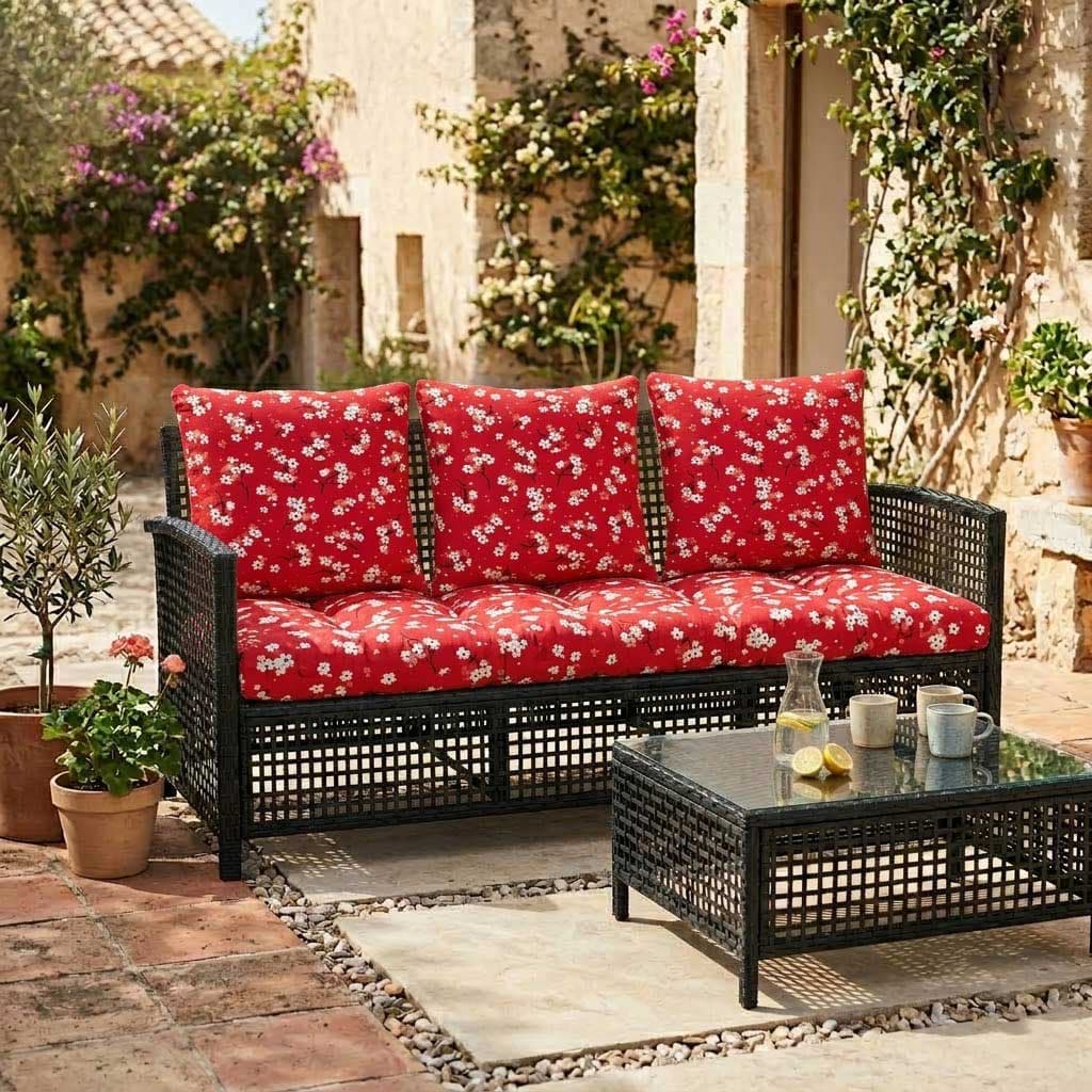 Jastuci za baštenski trosed 160x50x50cm RED SPRING