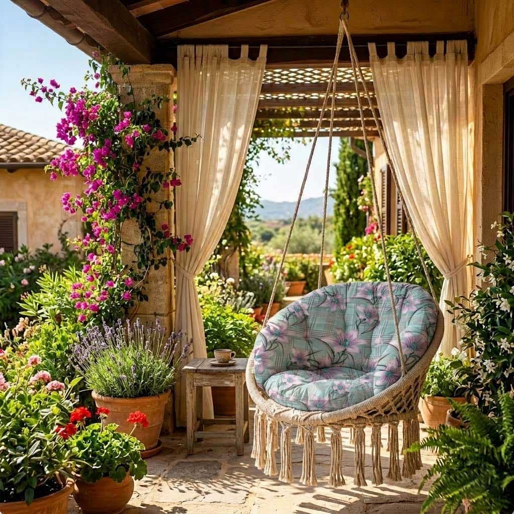 Jastuci za Makrame ljuljašku LILIES