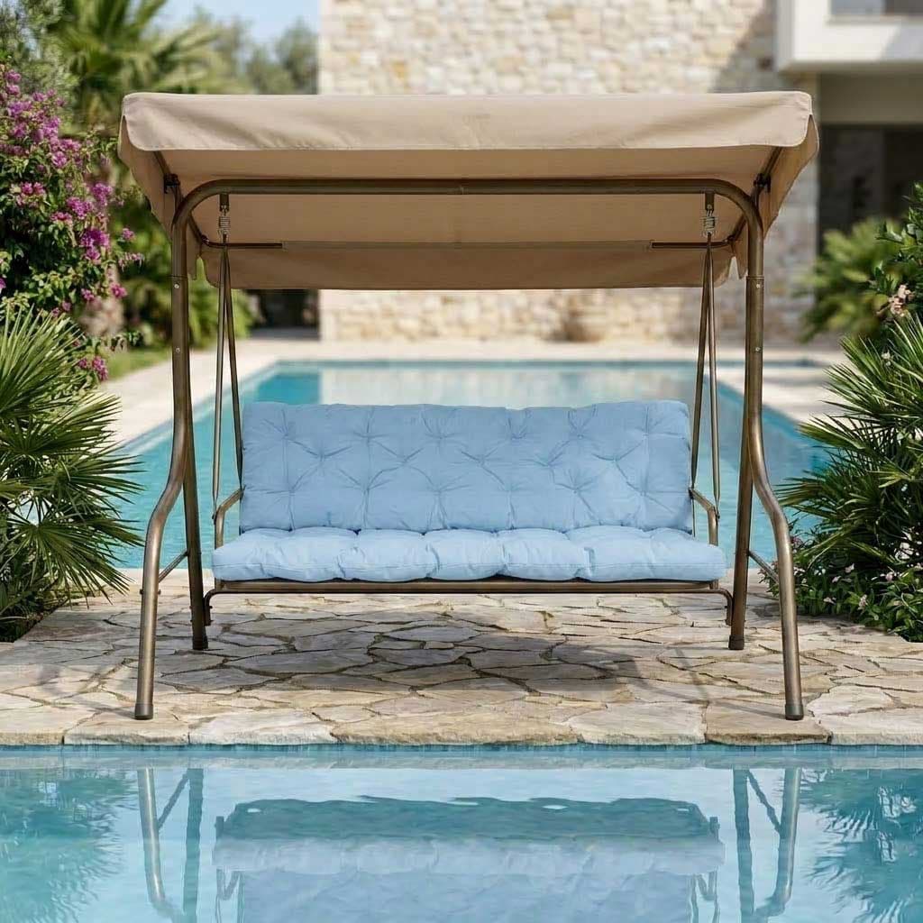 Jastuci za Baštensku Ljuljašku 180x65x65cm SKY BLUE