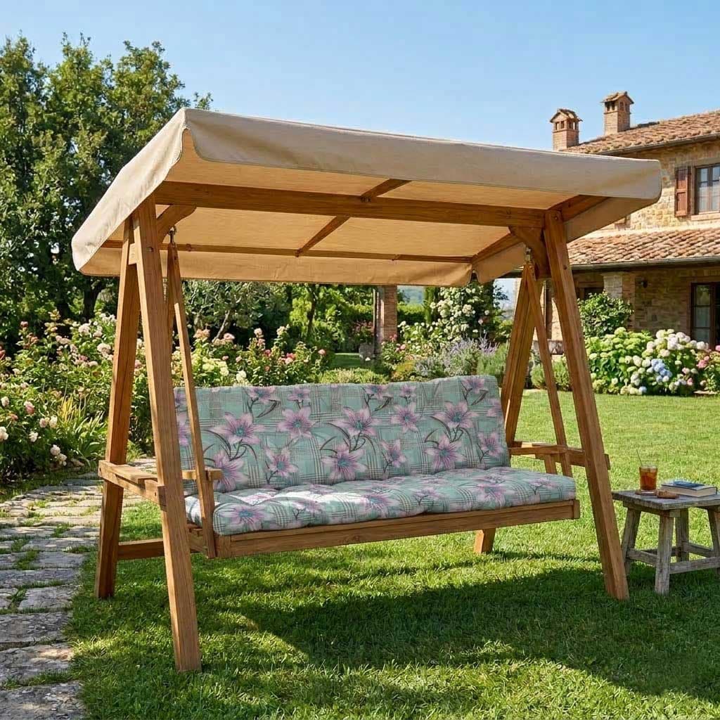 Jastuci za Baštensku Ljuljašku 180x65x65cm LILIES