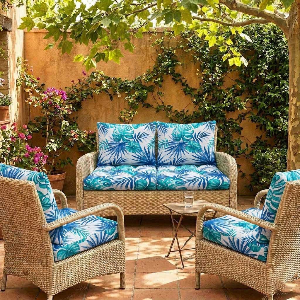 Jastuci Za Baštensku Garnituru - Dvosed 120cm i Dve Fotelje TROPICAL