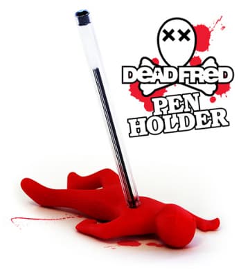 SuckUK Postolje za olovke Dead Fred