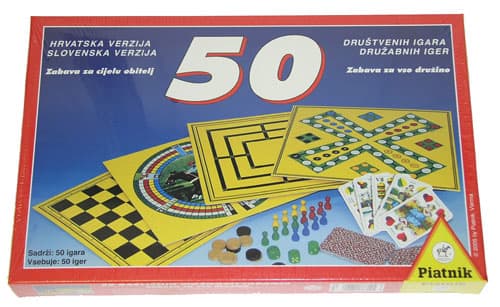 Piatnik 50 klasičnih društvenih igara 07-680950