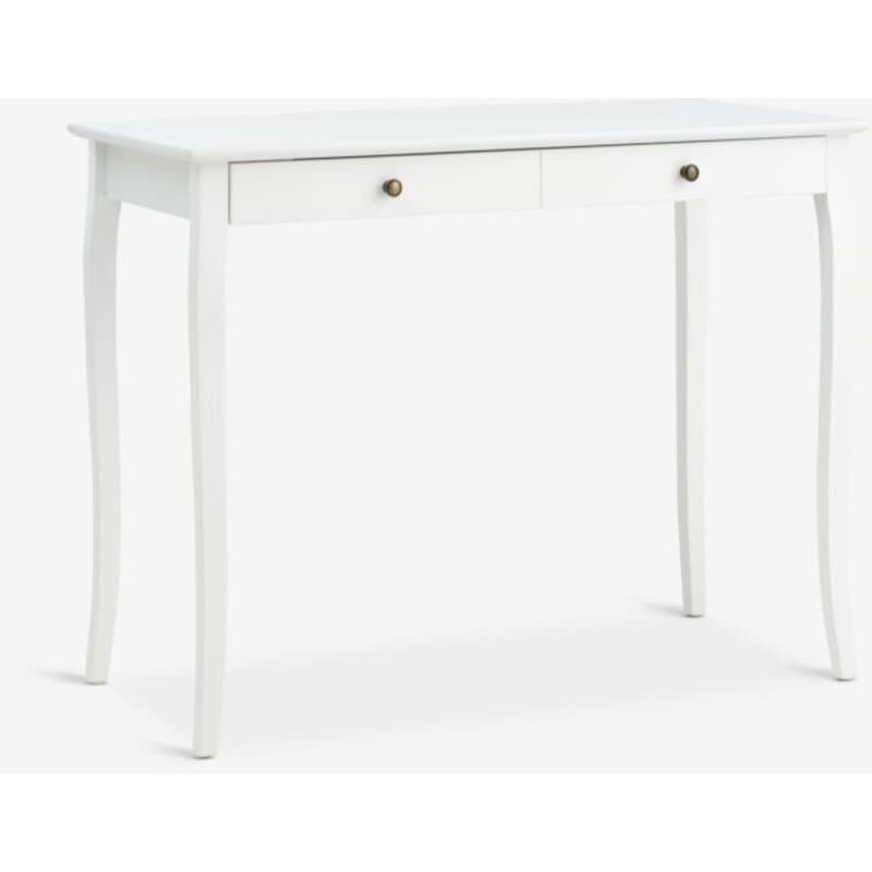 Radni sto 50x100 cm, 1 fioka, bela