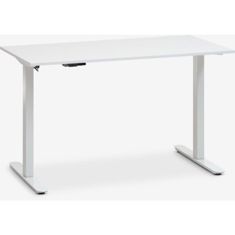 Radni sto sa podesivom visinom 60x120 cm, beli, električni