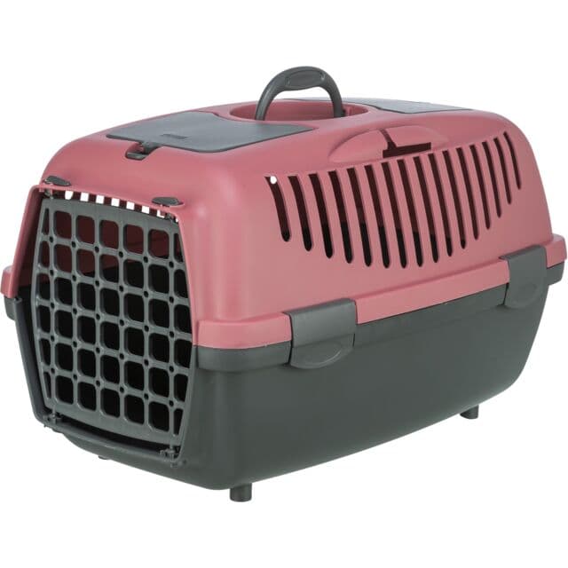 Transporter za mačke i male pse  do 8kg Capri 2 vel.XS-S dark grey/antique pink TRIXIE 398212