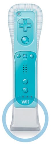 Wii Remote & Motion Plus blue