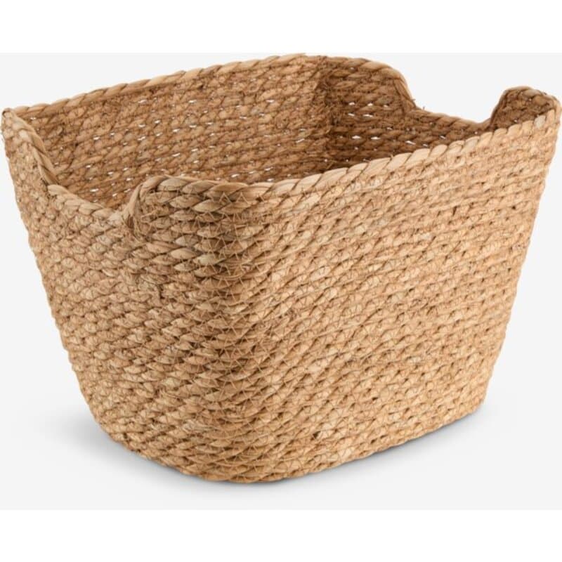 Pletena korpa od rogoza 26x32x23cm