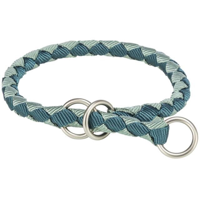 Ogrlica poludavilica za pse 43-51cm Cavo petrol/sage TRIXIE 143934