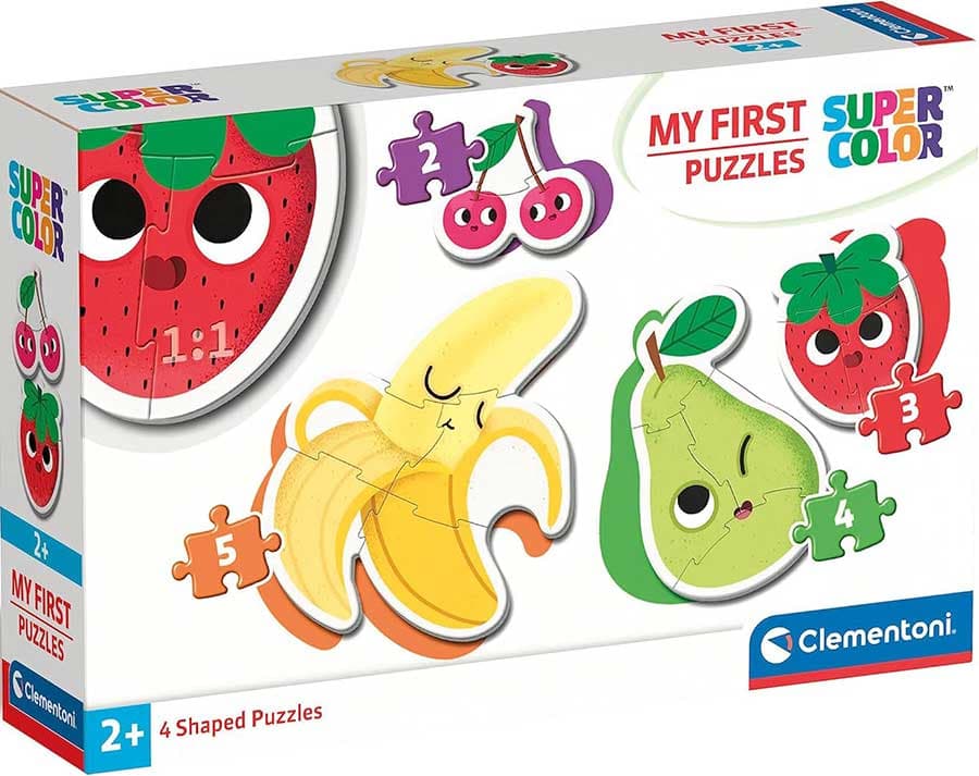 Moje prve puzzle slagalice 4u1 Voće Clementoni 20815