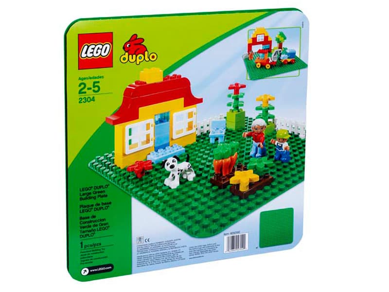 LEGO® DUPLO® Velika zelena podloga za kocke 2304