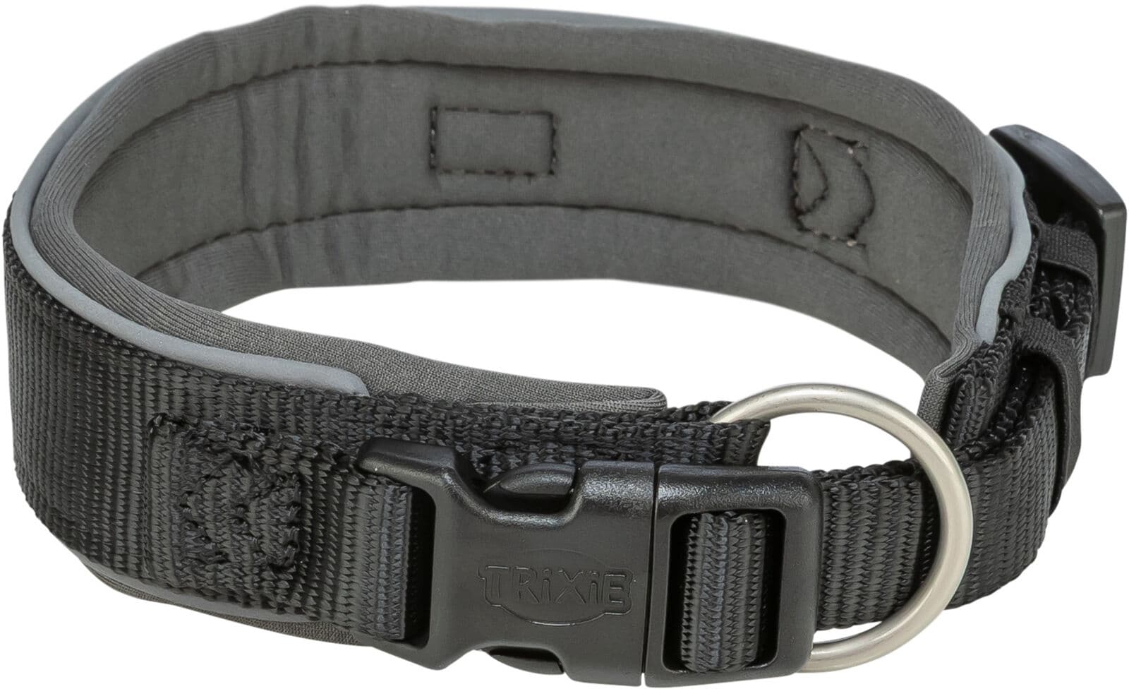 Ogrlica za pse 27-35cm Premium extra wide black TRIXIE 1995501