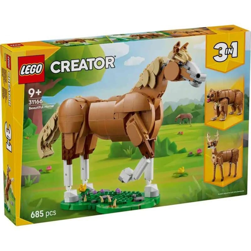 LEGO® Creator 3u1 Prelepi konj (31166)