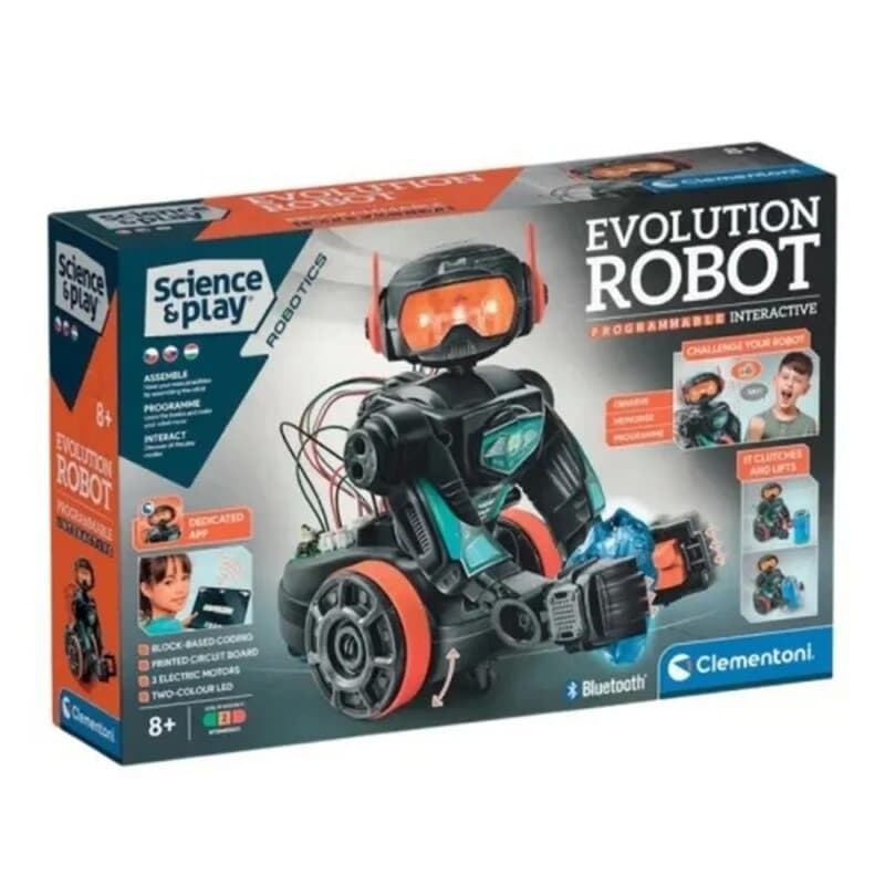 Clementoni Evolution Robot 2.0 – edukativni robot za decu 8+
