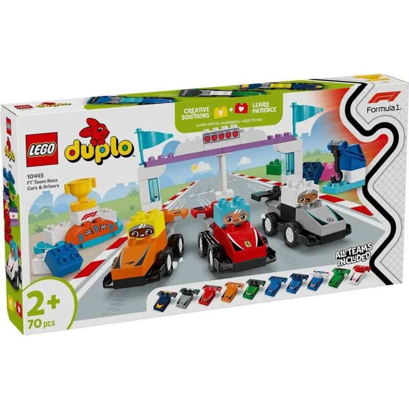 LEGO® DUPLO Trkački automobili i vozači Formule 1 10445